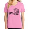 Ladies Core Cotton V Neck Tee Thumbnail