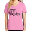 Ladies Core Cotton V Neck Tee Thumbnail
