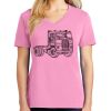 Ladies Core Cotton V Neck Tee Thumbnail