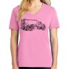 Ladies Core Cotton V Neck Tee Thumbnail