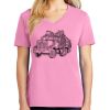 Ladies Core Cotton V Neck Tee Thumbnail