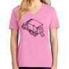 Ladies Core Cotton V Neck Tee Thumbnail