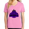 Ladies Core Cotton V Neck Tee Thumbnail