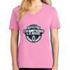 Ladies Core Cotton V Neck Tee Thumbnail
