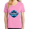 Ladies Core Cotton V Neck Tee Thumbnail