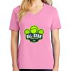 Ladies Core Cotton V Neck Tee Thumbnail