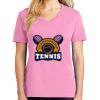 Ladies Core Cotton V Neck Tee Thumbnail