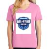 Ladies Core Cotton V Neck Tee Thumbnail