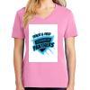 Ladies Core Cotton V Neck Tee Thumbnail