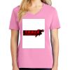 Ladies Core Cotton V Neck Tee Thumbnail