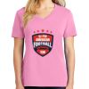 Ladies Core Cotton V Neck Tee Thumbnail