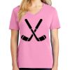 Ladies Core Cotton V Neck Tee Thumbnail
