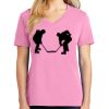 Ladies Core Cotton V Neck Tee Thumbnail