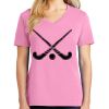 Ladies Core Cotton V Neck Tee Thumbnail