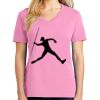 Ladies Core Cotton V Neck Tee Thumbnail