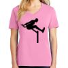 Ladies Core Cotton V Neck Tee Thumbnail