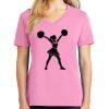 Ladies Core Cotton V Neck Tee Thumbnail