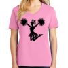 Ladies Core Cotton V Neck Tee Thumbnail