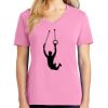 Ladies Core Cotton V Neck Tee Thumbnail