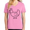 Ladies Core Cotton V Neck Tee Thumbnail