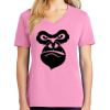 Ladies Core Cotton V Neck Tee Thumbnail