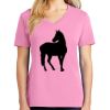 Ladies Core Cotton V Neck Tee Thumbnail
