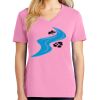 Ladies Core Cotton V Neck Tee Thumbnail