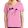 Ladies Core Cotton V Neck Tee Thumbnail
