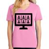 Ladies Core Cotton V Neck Tee Thumbnail