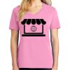 Ladies Core Cotton V Neck Tee Thumbnail