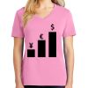 Ladies Core Cotton V Neck Tee Thumbnail