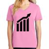 Ladies Core Cotton V Neck Tee Thumbnail