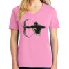Ladies Core Cotton V Neck Tee Thumbnail