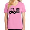Ladies Core Cotton V Neck Tee Thumbnail