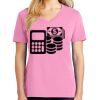 Ladies Core Cotton V Neck Tee Thumbnail