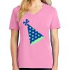 Ladies Core Cotton V Neck Tee Thumbnail
