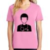 Ladies Core Cotton V Neck Tee Thumbnail