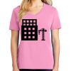 Ladies Core Cotton V Neck Tee Thumbnail