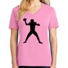 Ladies Core Cotton V Neck Tee Thumbnail