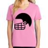 Ladies Core Cotton V Neck Tee Thumbnail