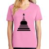 Ladies Core Cotton V Neck Tee Thumbnail