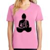 Ladies Core Cotton V Neck Tee Thumbnail