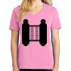 Ladies Core Cotton V Neck Tee Thumbnail