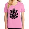 Ladies Core Cotton V Neck Tee Thumbnail