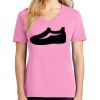 Ladies Core Cotton V Neck Tee Thumbnail