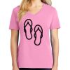 Ladies Core Cotton V Neck Tee Thumbnail