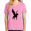 Ladies Core Cotton V Neck Tee Thumbnail
