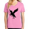 Ladies Core Cotton V Neck Tee Thumbnail