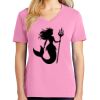 Ladies Core Cotton V Neck Tee Thumbnail