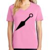 Ladies Core Cotton V Neck Tee Thumbnail
